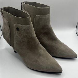 Bandolino Taupe Ankle Booties